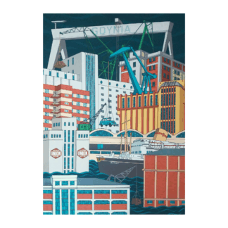 plakat port w Gdyni