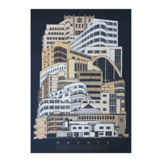 plakat modernistyczny