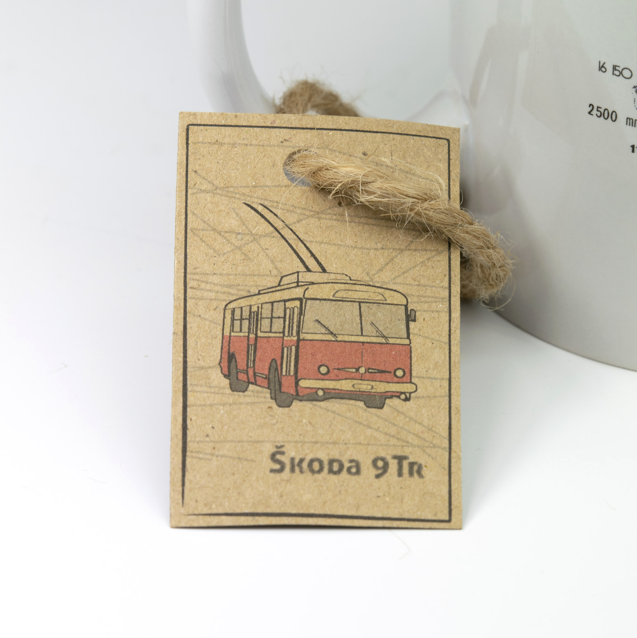 kubek z trolejbusem skoda 9tr