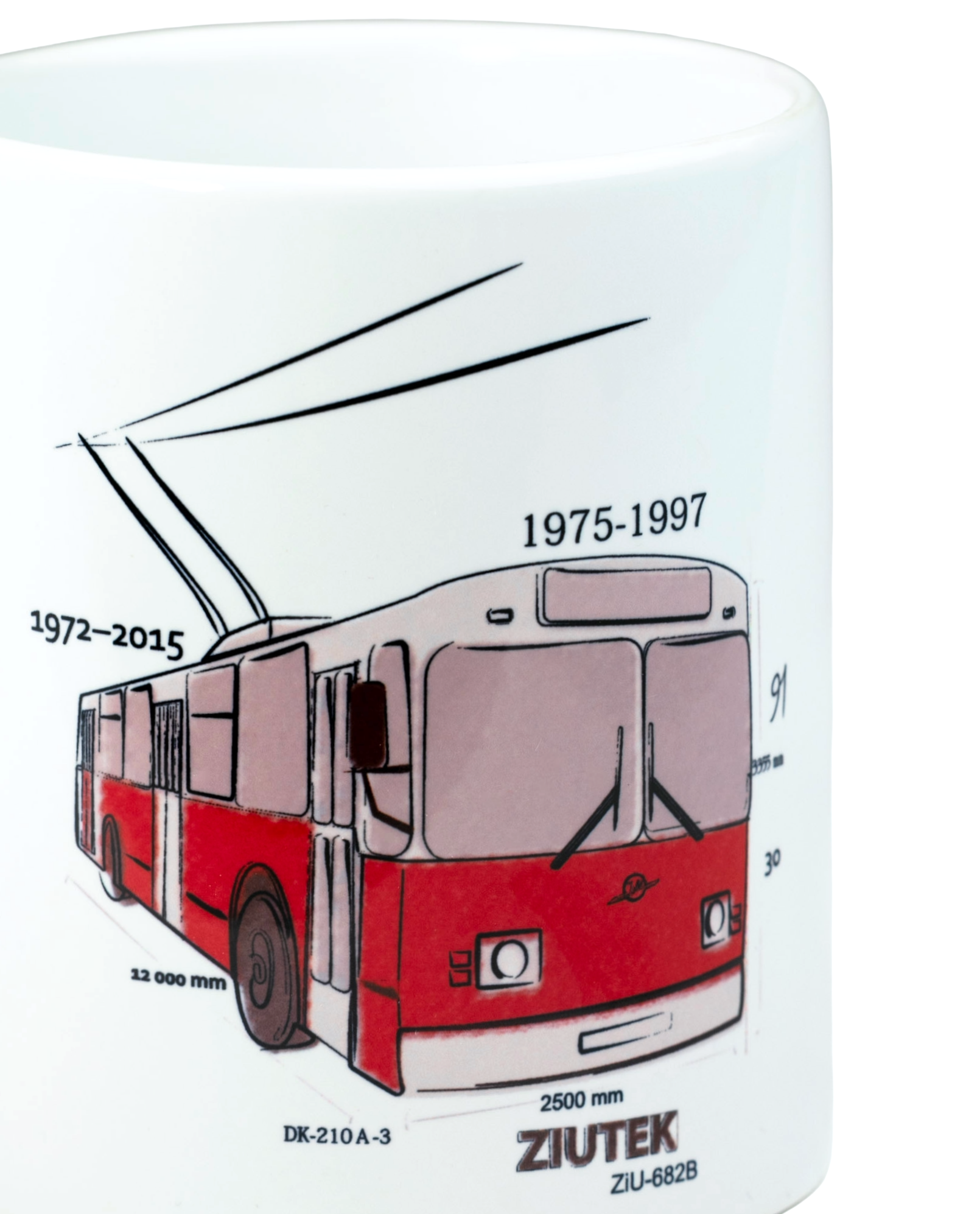 gdyński trolejbus ZiU 682B