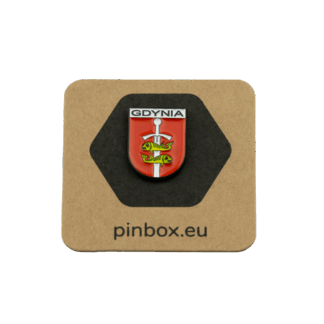 pin z herbem Gdyni