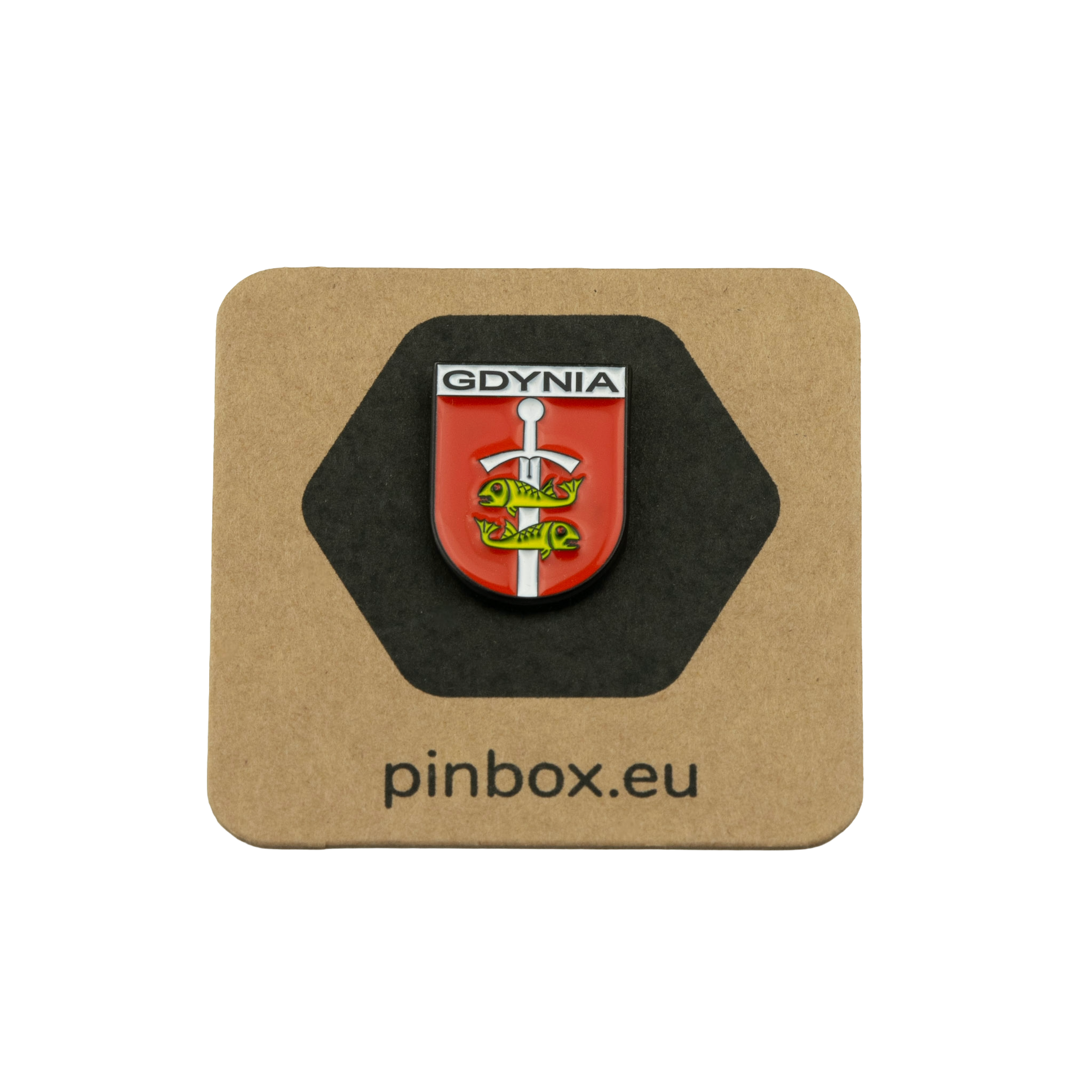 pin z herbem Gdyni