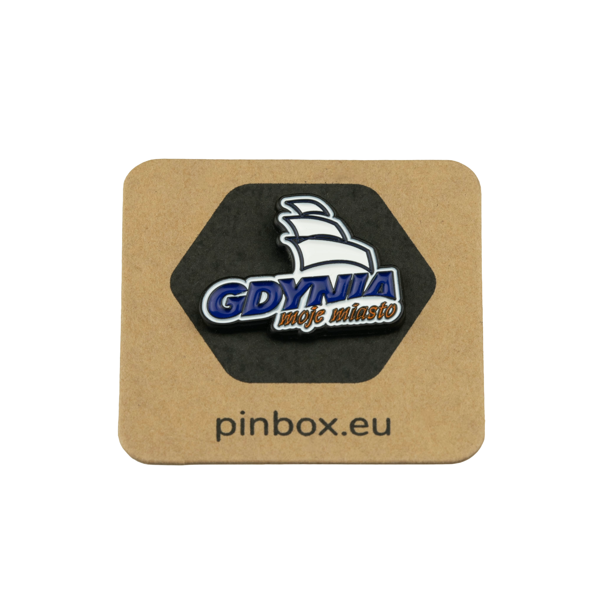 pin z logo Gdyni