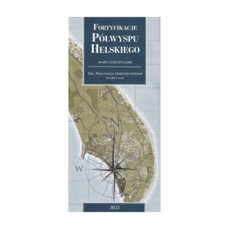 Mapa Fortyfikacje Półwyspu Helskiego