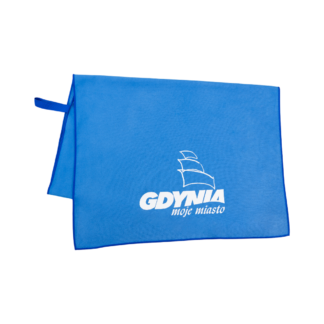 ręcznik z nadrukiem gdynia moje miasto