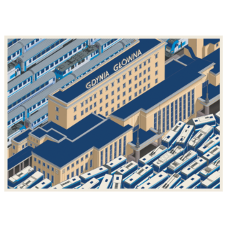 Plakat Gdynia Główna