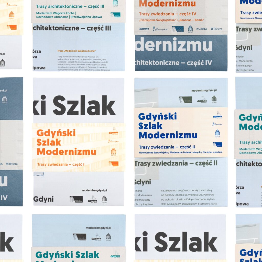 Mapy "Gdyński Szlak Modernizmu"