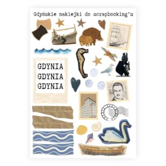 Gdyńskie naklejki do scrapbooking'u